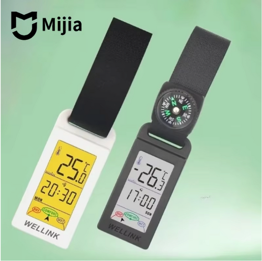 Mini Thermometer Hygrometer – Compacte Temperatuur en Vocht Meter voor Binnen/Buiten