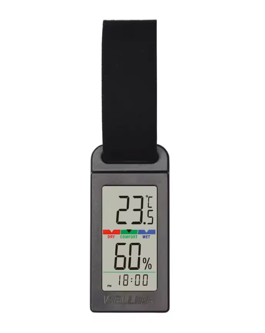 Mini Thermometer Hygrometer – Compacte Temperatuur en Vocht Meter voor Binnen/Buiten