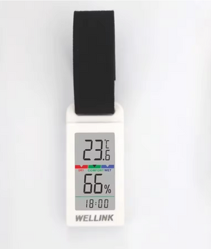 Mini Thermometer Hygrometer – Compacte Temperatuur en Vocht Meter voor Binnen/Buiten