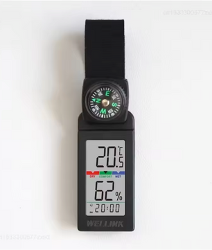 Mini Thermometer Hygrometer – Compacte Temperatuur en Vocht Meter voor Binnen/Buiten