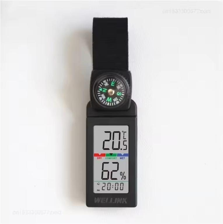 Mini Thermometer Hygrometer – Compacte Temperatuur en Vocht Meter voor Binnen/Buiten