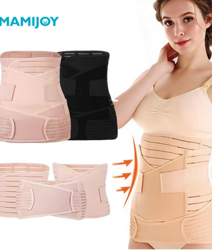 3-in-1 Postpartum Buikband – Herstel Korset met Taille en Bekken Support
