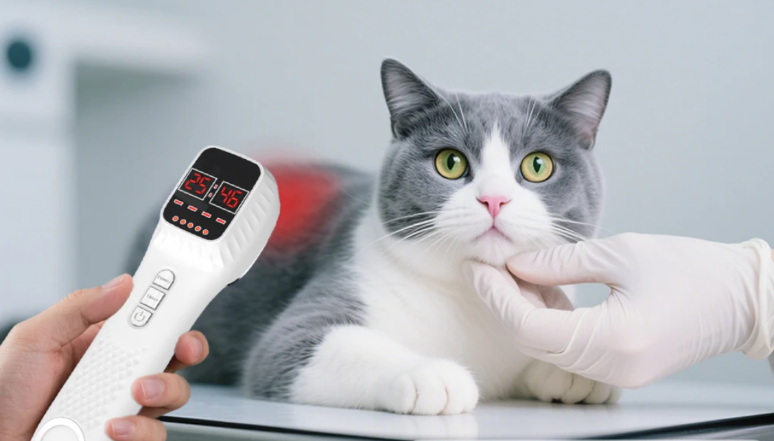 Draadloze Rood Licht Therapie Device – 650nm en 808nm Infrarood Huidverzorging en Spierherstel Apparaat met LCD Display