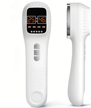 Draadloze Rood Licht Therapie Device – 650nm en 808nm Infrarood Huidverzorging en Spierherstel Apparaat met LCD Display
