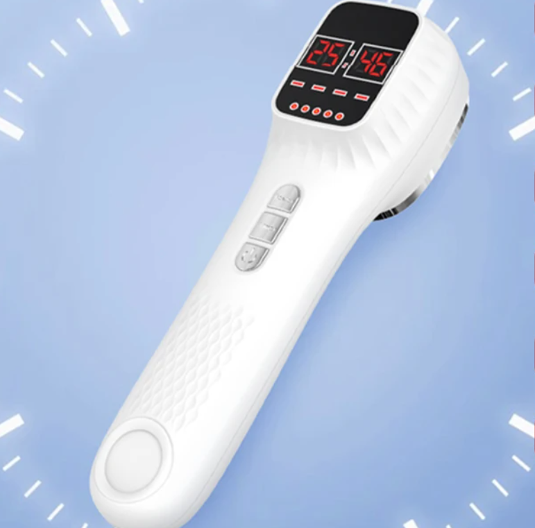 Draadloze Rood Licht Therapie Device – 650nm en 808nm Infrarood Huidverzorging en Spierherstel Apparaat met LCD Display
