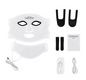 LED Gezichts- en Nekmasker – 7 Kleuren Lichttherapie, Flexibel Siliconen Design, Draadloos en Oplaadbaar