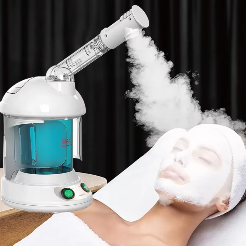 Gezichtsstomer met Ionische Technologie – Professionele Facial Steamer voor Diepe Reiniging en Hydratatie