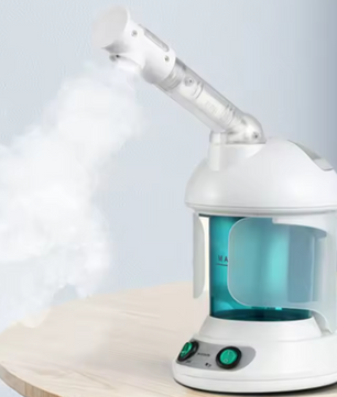 Gezichtsstomer met Ionische Technologie – Professionele Facial Steamer voor Diepe Reiniging en Hydratatie
