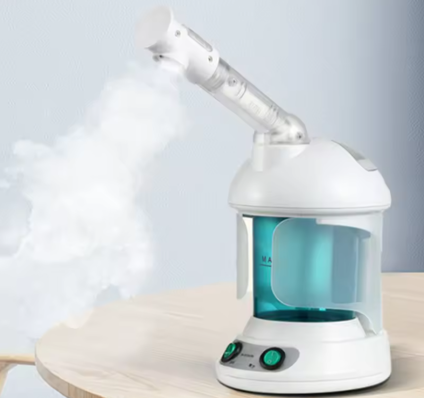 Gezichtsstomer met Ionische Technologie – Professionele Facial Steamer voor Diepe Reiniging en Hydratatie