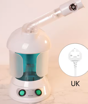 Gezichtsstomer met Ionische Technologie – Professionele Facial Steamer voor Diepe Reiniging en Hydratatie