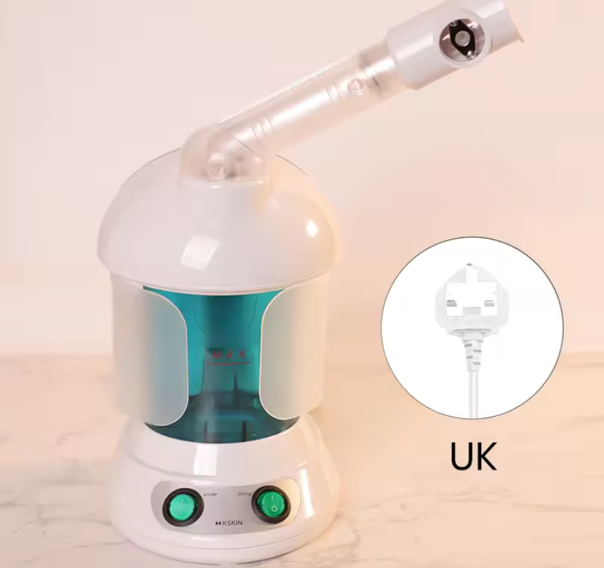 Gezichtsstomer met Ionische Technologie – Professionele Facial Steamer voor Diepe Reiniging en Hydratatie