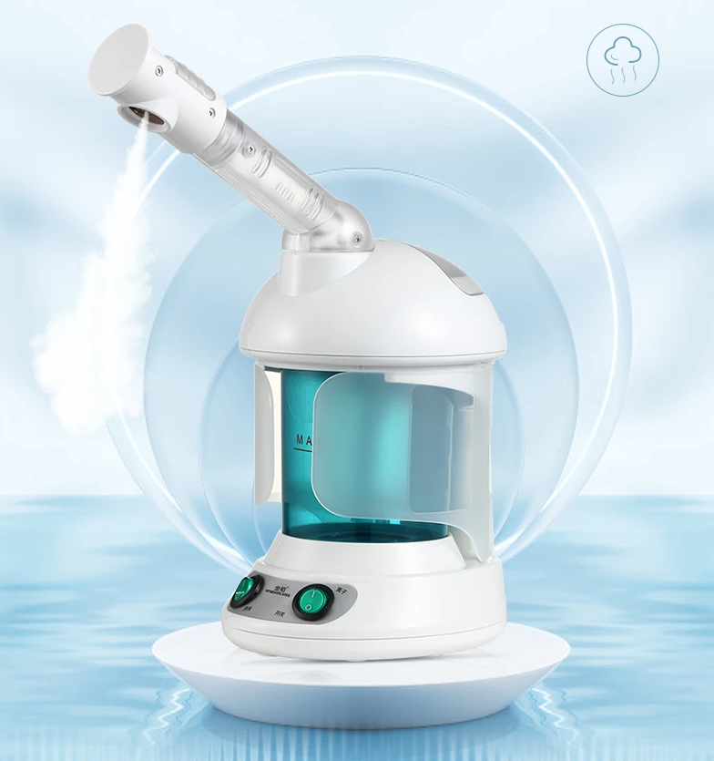 Gezichtsstomer met Ionische Technologie – Professionele Facial Steamer voor Diepe Reiniging en Hydratatie