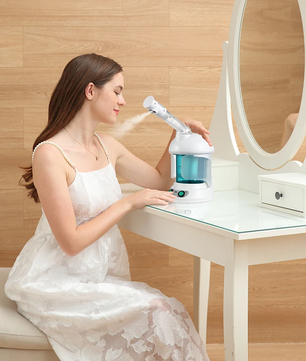 Gezichtsstomer met Ionische Technologie – Professionele Facial Steamer voor Diepe Reiniging en Hydratatie