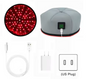 Rood Licht Therapie Cap – LED Hoofdhuid Behandeling voor Haargroei en Ontspanning met 660nm en 830nm Licht
