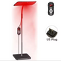 Rood Licht Therapie Paneel – 660nm en 850nm Infrarood Lamp met Timer en Verstelbare Standaard voor Gezicht en Lichaam