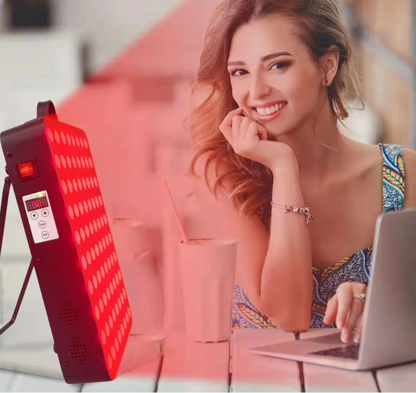 Rood en Infrarood Licht Therapie Lamp – 660nm 850nm LED Paneel voor Huidverzorging en Spierherstel Thuisgebruik