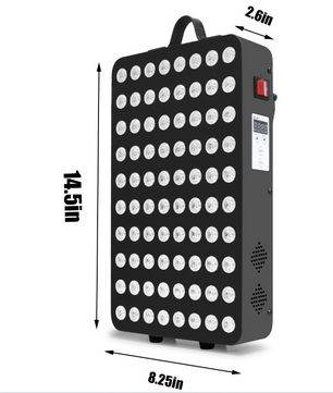 Rood en Infrarood Licht Therapie Lamp – 660nm 850nm LED Paneel voor Huidverzorging en Spierherstel Thuisgebruik