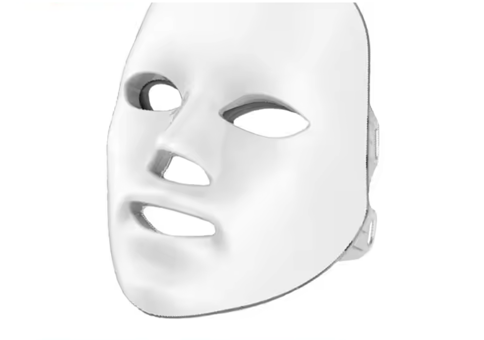 Draadloos LED Gezichts- en Nekmasker – 7 Kleuren Lichttherapie voor Huidverjonging en Versteviging