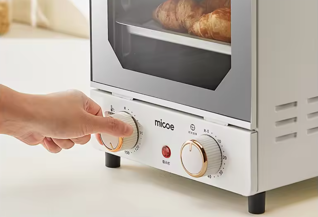 Mini Elektrische Oven – Multifunctionele RVS Bak- en Grilloven met Grote Capaciteit en Nauwkeurige Temperatuurregeling