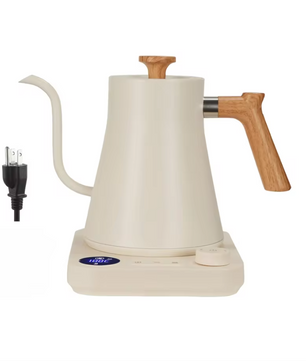 Elektrische Gooseneck Waterkoker 900ml – Precisie Schenktuit met Temperatuurregeling voor Koffie en Thee