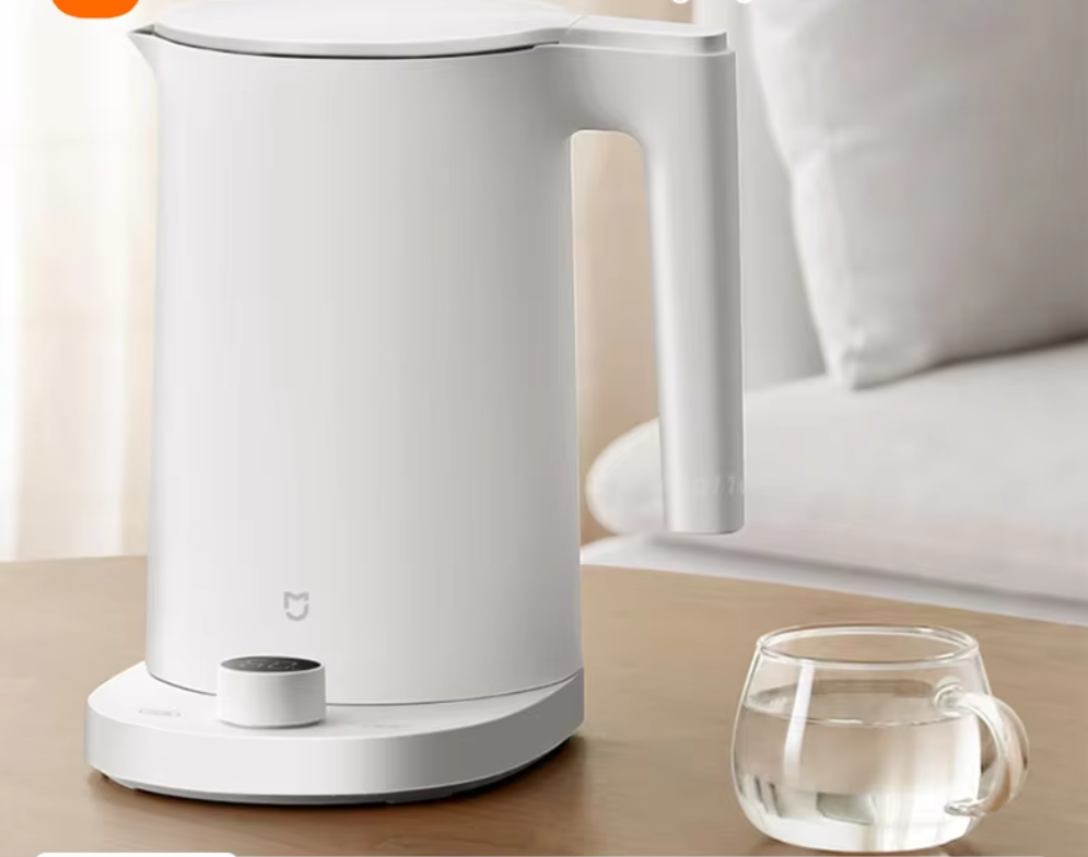 Slimme Waterkoker 1.7L – Elektrische Kettle met LED Display, Temperatuurregeling en Warmhoudfunctie