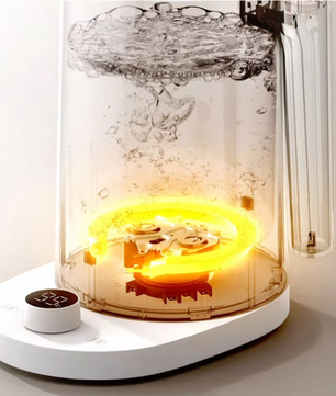 Slimme Waterkoker 1.7L – Elektrische Kettle met LED Display, Temperatuurregeling en Warmhoudfunctie