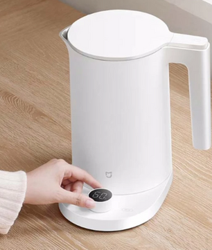 Slimme Waterkoker 1.7L – Elektrische Kettle met LED Display, Temperatuurregeling en Warmhoudfunctie