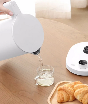 Slimme Waterkoker 1.7L – Elektrische Kettle met LED Display, Temperatuurregeling en Warmhoudfunctie