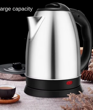 Elektrische Waterkoker 2.0L – RVS Kettle met Afneembare Basis en Snelle Verwarming