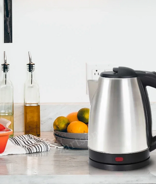 Elektrische Waterkoker 2.0L – RVS Kettle met Afneembare Basis en Snelle Verwarming
