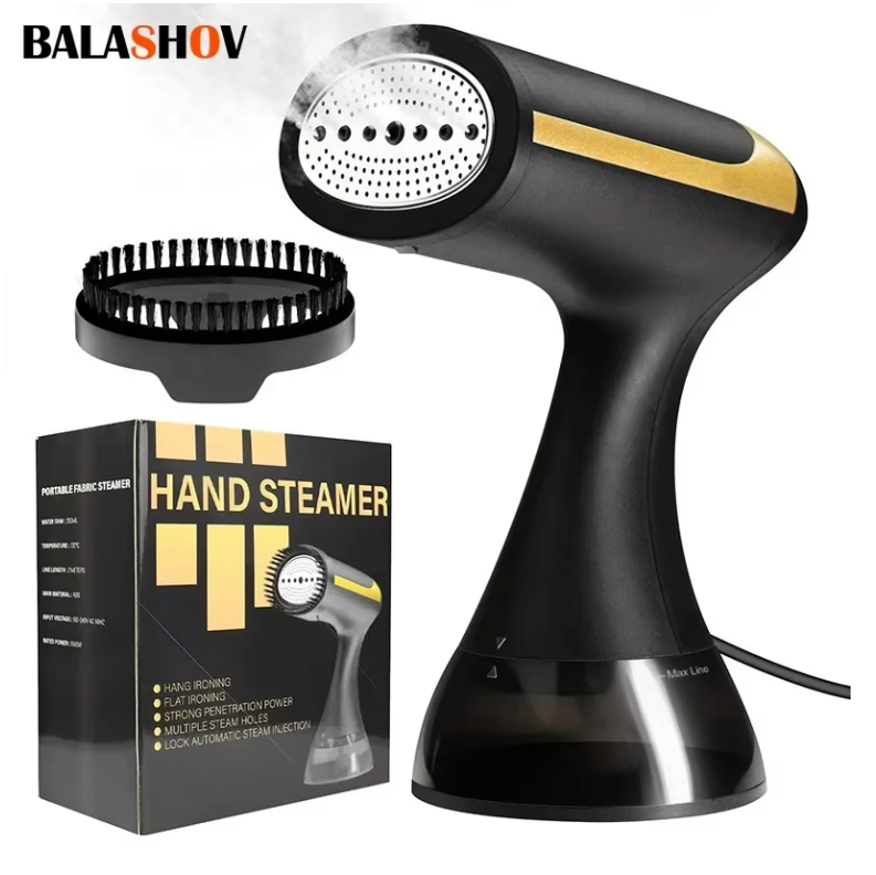 Handstomer 1300W – Draagbare Kledingstomer met Snelle Stoom en 350ml Watertank