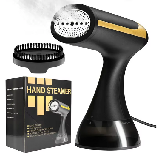 Handstomer 1300W – Draagbare Kledingstomer met Snelle Stoom en 350ml Watertank