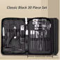 Manicure Pedicure Set 30-delig – RVS Nagelverzorging Kit met Etui