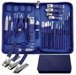 Manicure Pedicure Set 30-delig – RVS Nagelverzorging Kit met Etui