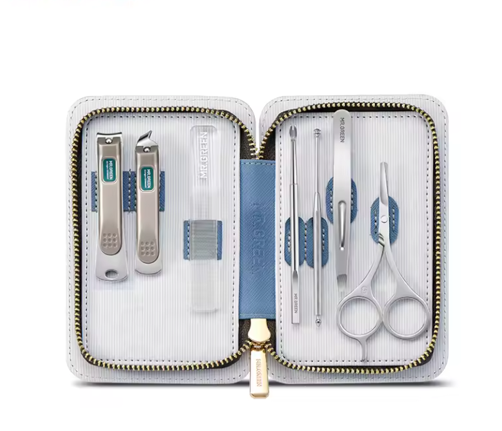 Professionele Manicure Set met Nagelknippers – Complete Nagelverzorging in Luxe Opbergcase