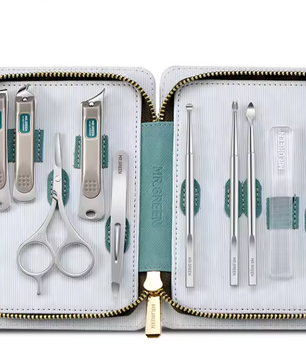 Professionele Manicure Set met Nagelknippers – Complete Nagelverzorging in Luxe Opbergcase
