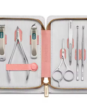 Professionele Manicure Set met Nagelknippers – Complete Nagelverzorging in Luxe Opbergcase