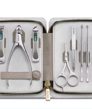 Professionele Manicure Set met Nagelknippers – Complete Nagelverzorging in Luxe Opbergcase
