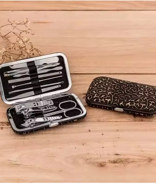 11-delige Manicure Set – Nageltools met Nagelvijl en Schaar, Complete Verzorgingskit