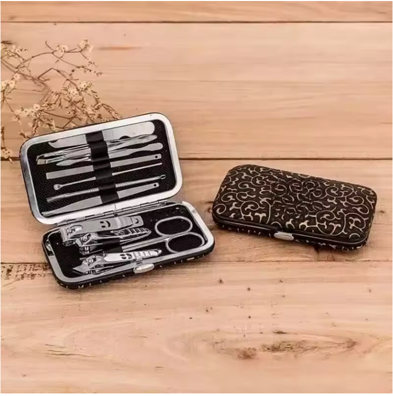 11-delige Manicure Set – Nageltools met Nagelvijl en Schaar, Complete Verzorgingskit