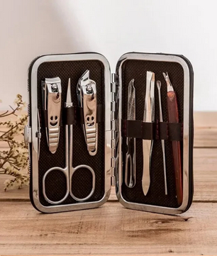 11-delige Manicure Set – Nageltools met Nagelvijl en Schaar, Complete Verzorgingskit
