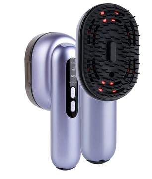 Elektrische Hoofdhuid Massageborstel met Spray – Haarverzorging en Vibratiekam met Olie Applicator