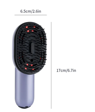 Elektrische Hoofdhuid Massageborstel met Spray – Haarverzorging en Vibratiekam met Olie Applicator
