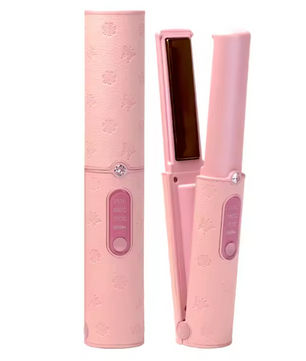 Draadloze 2-in-1 Stijltang en Krultang – Oplaadbare Mini Hair Styler voor Onderweg
