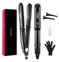 Stoom Stijltang – Keramische 2-in-1 Hair Straightener en Krultang met Snelle Opwarming