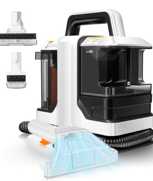 Vlekkenreiniger 750W – Handheld Tapijt- en Bankreiniger met Spray en Zuigfunctie