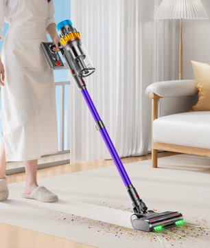 Draadloze Steelstofzuiger – 650W Krachtige 65KPa Zuigkracht met 70 Min Accuduur