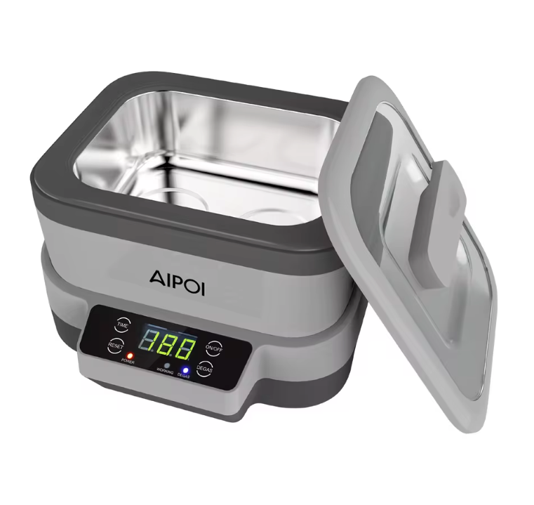 Ultrasoon Reiniger 1.2L – Professionele Reinigingsmachine voor Sieraden, Brillen en Horloges