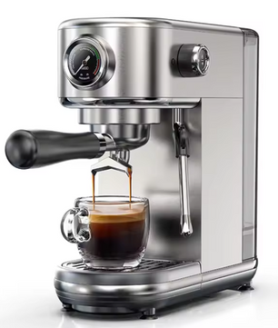 Espresso Machine 20 Bar – Halfautomatische Koffiemachine met Temperatuurregeling en Compact Design