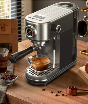 Espresso Machine 20 Bar – Halfautomatische Koffiemachine met Temperatuurregeling en Compact Design